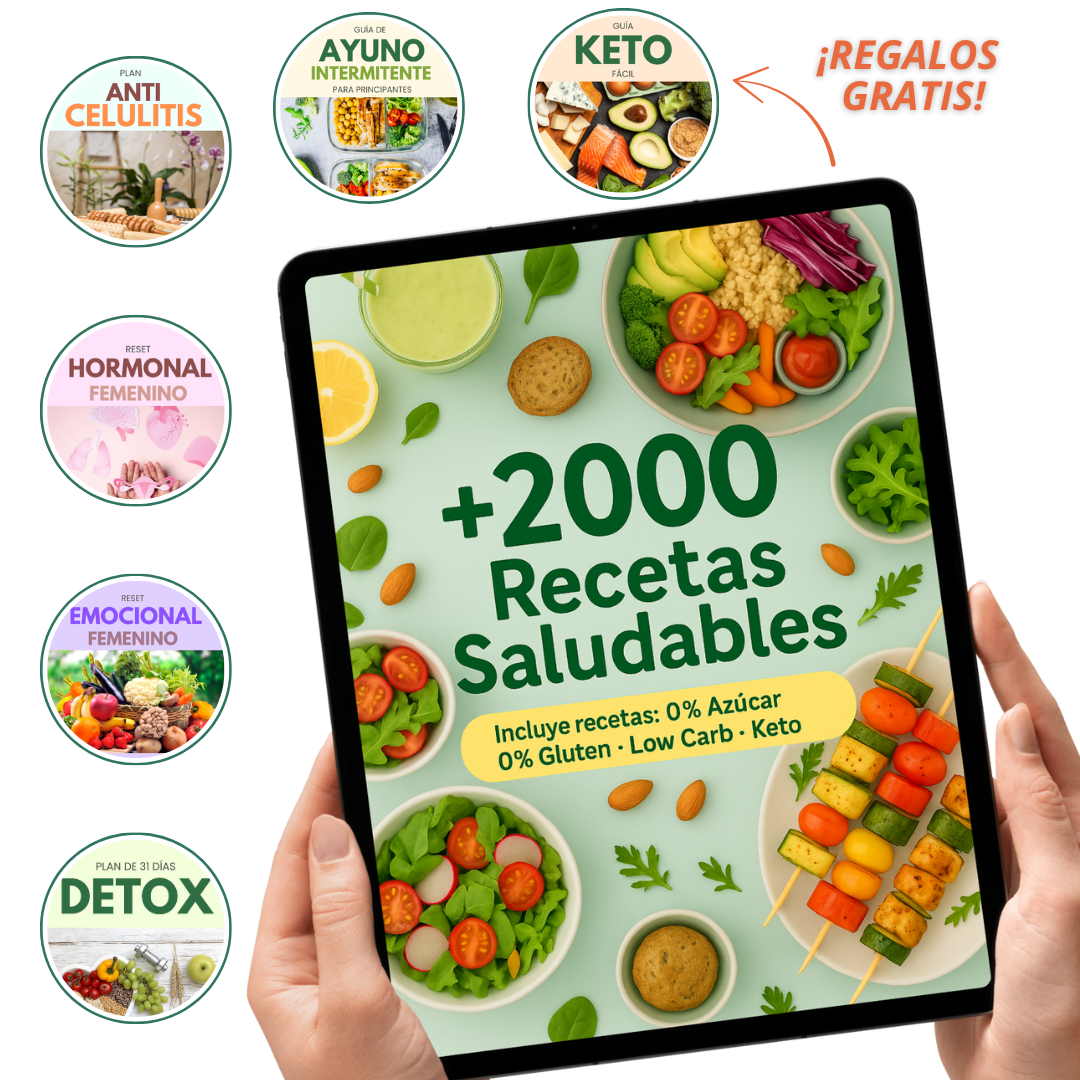 Recetas Saludables + Regalos Sólo HOY