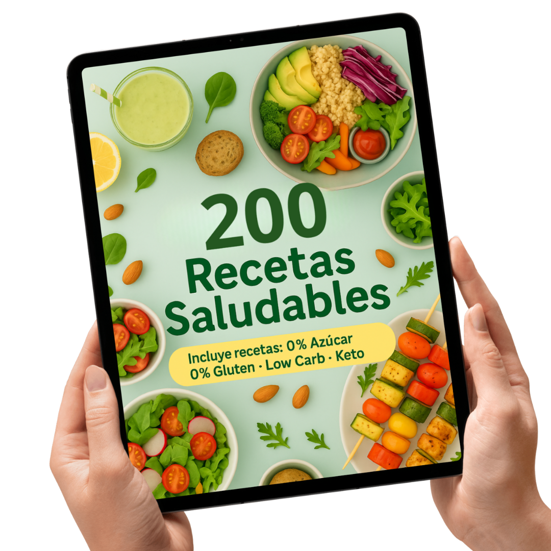Recetas Saludables + Regalos Sólo HOY