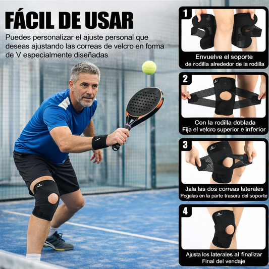 Rodillera Ajustable para Reducir Impacto